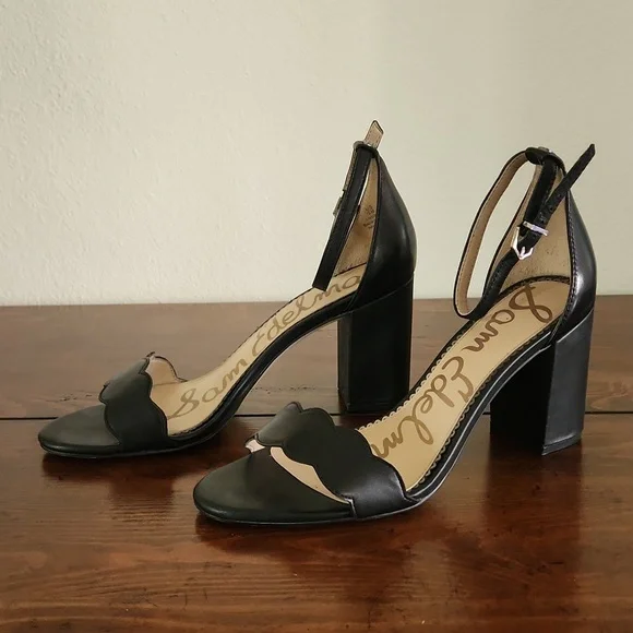 Sam Edelman Ankle Strap Block Heel Sandal - Picture 3 of 7